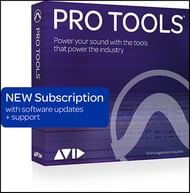 cover Pro Tools Perpetual License Boxed Version Subscription Retail